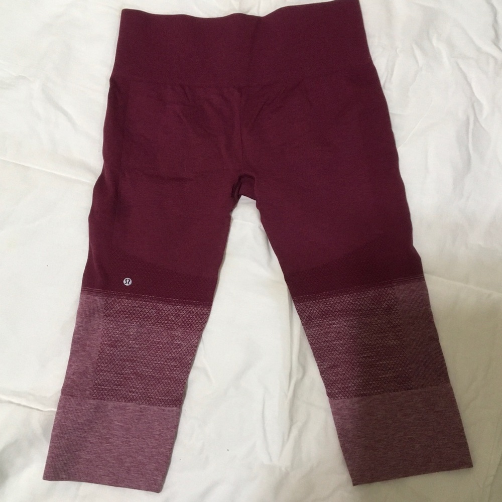 Lululemon cropped tights
